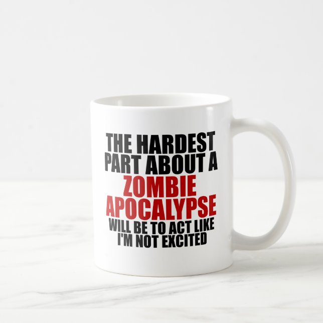 Zombie Apocalypse Coffee Mug (Right)