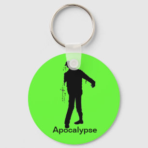 Zombie Apocalypse Key Ring