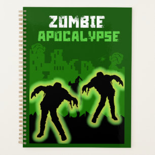 Zombie Apocalypse Kids Planner