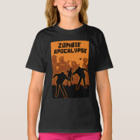 Zombie Apocalypse Kids Shirt