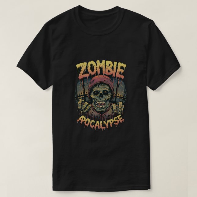 Zombie Apocalypse T-Shirt (Design Front)