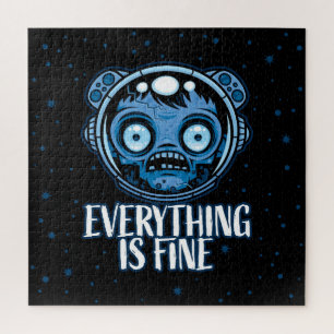 Zombie Astronaut Is Fine Jigsaw Puzzle