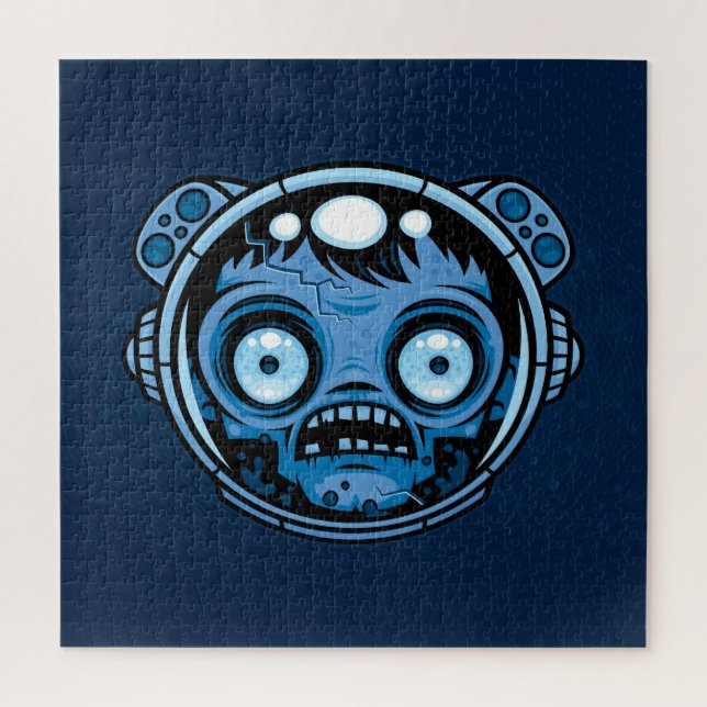 Zombie Astronaut Jigsaw Puzzle (Vertical)
