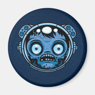 Zombie Astronaut Magnet