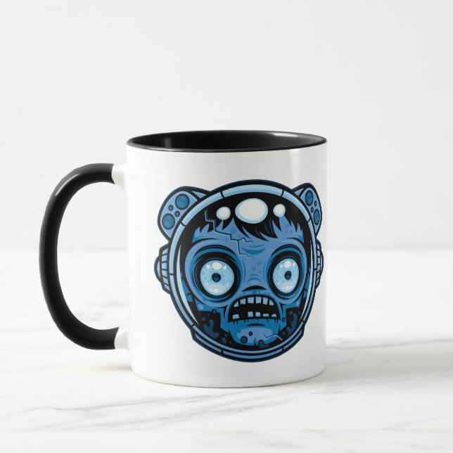Zombie Astronaut Mug (Left)