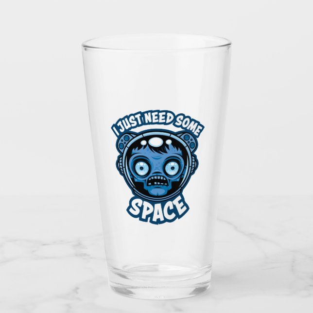 Zombie Astronaut Needs Some Space Glass (Front)