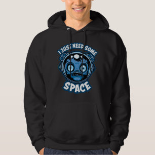 Zombie Astronaut Needs Some Space Hoodie