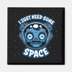 Zombie Astronaut Needs Some Space Magnet