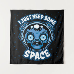 Zombie Astronaut Needs Some Space Tapestry