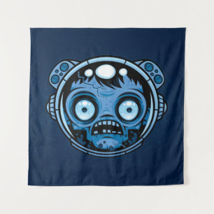 Zombie Astronaut Tapestry
