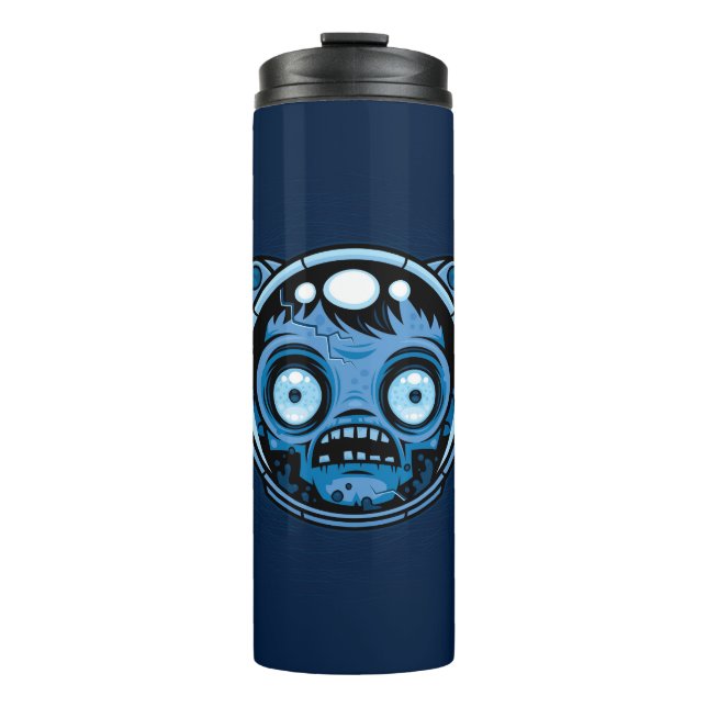 Zombie Astronaut Thermal Tumbler (Front)