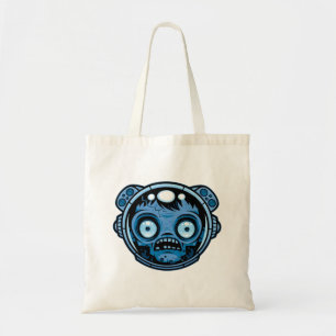 Zombie Astronaut Tote Bag