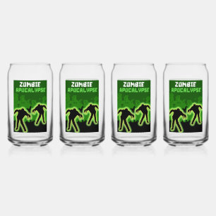 Zombie Attack Kids Can Glass
