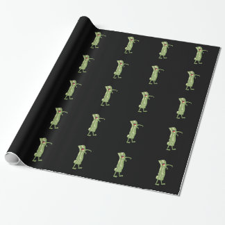 Zombie bacon wrapping paper! wrapping paper