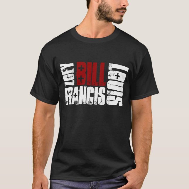 Zombie Bill Black T-Shirt (Front)