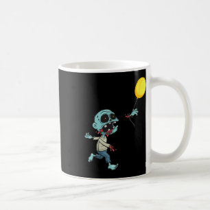 Zombie Birthday Balloon - Funny Cute Zombie Kids A Coffee Mug