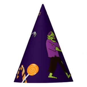 Zombie Birthday Kids Party Party Hat