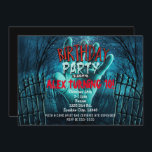 Zombie Birthday Party Invitations<br><div class="desc">Zombie Birthday Party Invitations</div>