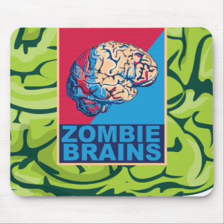 Zombie Brain Mouse Pad