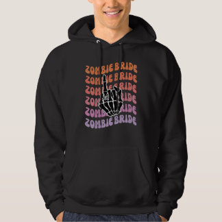 Zombie Bride Til Death Do Us Party Bachelorette Pa Hoodie