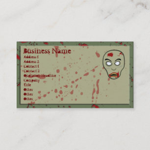 Zombie Business Cards
