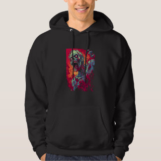 Zombie by Haunted Horror Halloween 2 Hoodie