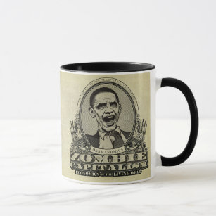 Zombie Capitalism Obamanomics Mug