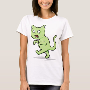 Zombie Cat Rises Again T-Shirt