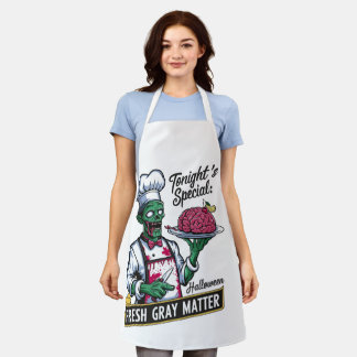 zombie chef apron