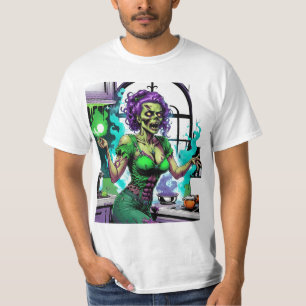 Zombie Chef: Cooking Up Spooky Delights in the Kit T-Shirt