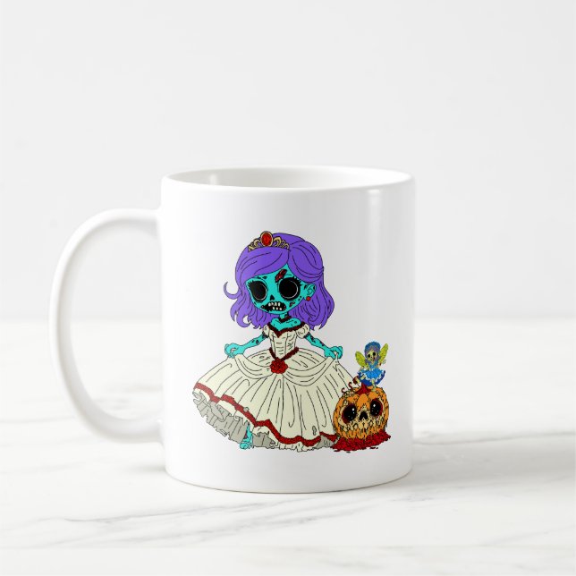 Zombie Cinderella Coffee Mug (Left)