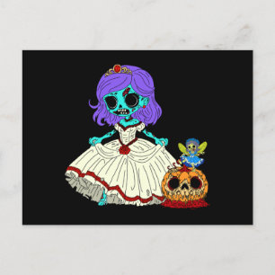 Zombie Cinderella Postcard