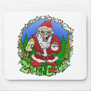 Zombie Claus Mouse Pad