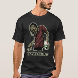 Zombie Coffee  Creepy Undead Monster Halloween Cos T-Shirt