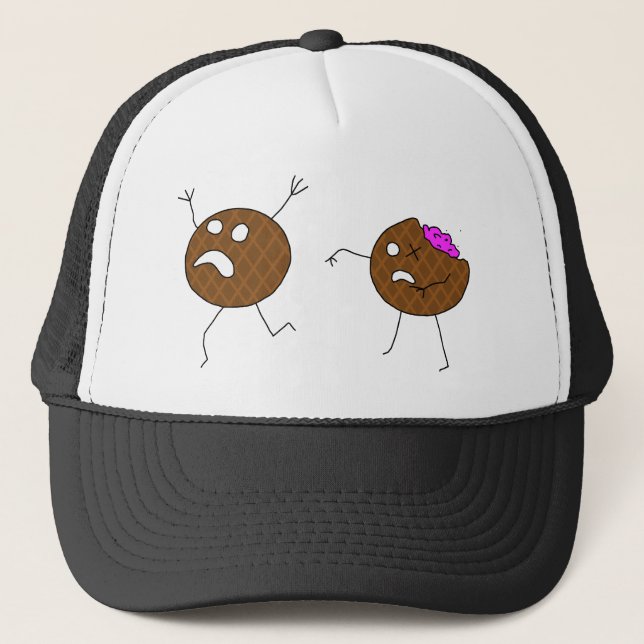 Zombie Cookie Trucker Hat (Front)