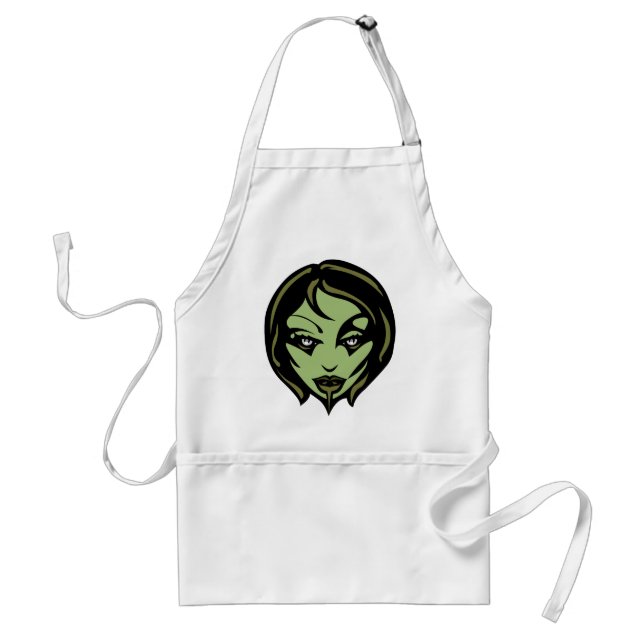 Zombie Costume Halloween Aprons Zombie Gifts (Front)