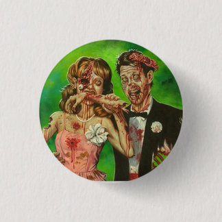 Zombie Couple Button
