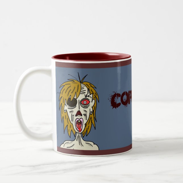 Zombie Couple Mug (Left)