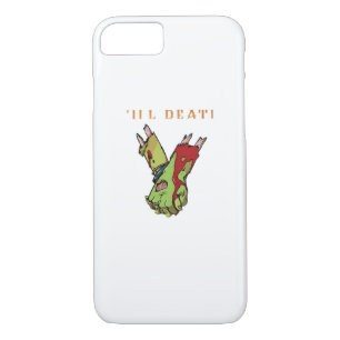 Zombie Couple Till Death Do Us Part Classic iPhone 8/7 Case