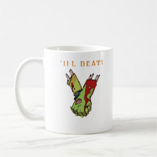 Zombie Couple Till Death Do Us Part Classic Style Coffee Mug
