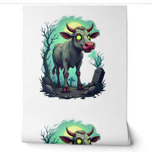 Zombie Cow Apocalypse Wallpaper