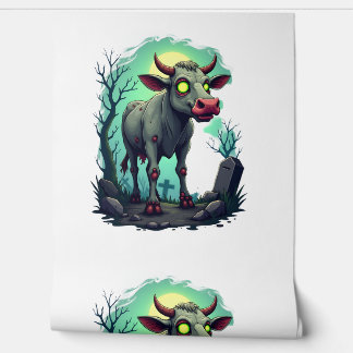 Zombie Cow Apocalypse Wallpaper