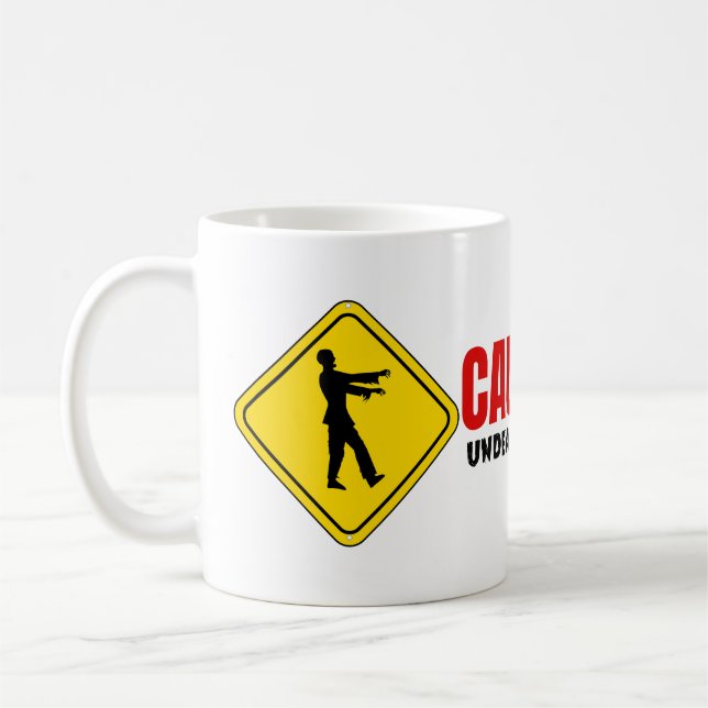 Zombie Crossing Coffee Mug (Left)