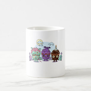 Zombie Cupcake Halloween Coffee Mug