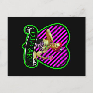 Zombie Cupcake Postcard