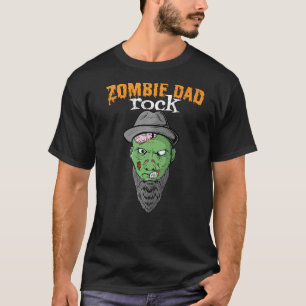 Zombie Dad Rock Halloween Cool Father Men's Zombie T-Shirt