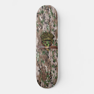 Zombie Dagger Marine Camouflage  Skateboard