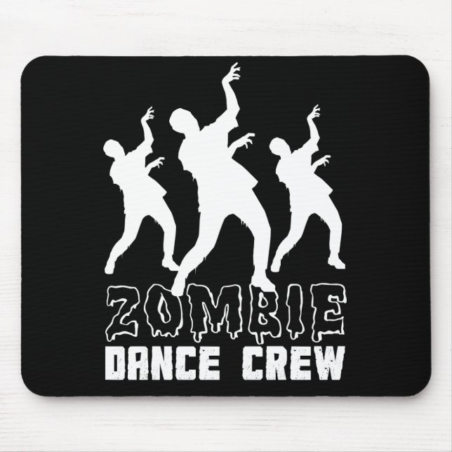 Zombie Dance Crew Mousepad (Front)