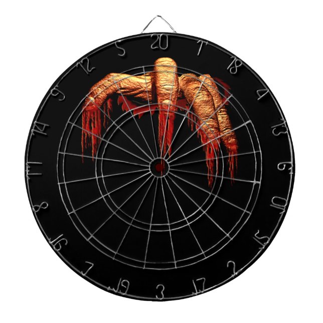 Zombie Dartboard Cool Halloween Zombie Darts (Front)