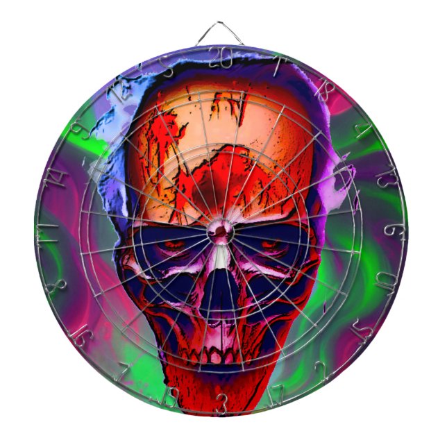 Zombie darts dartboard (Front)